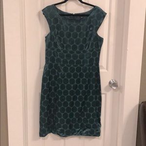 Banana Republic Emerald/Forest green dress